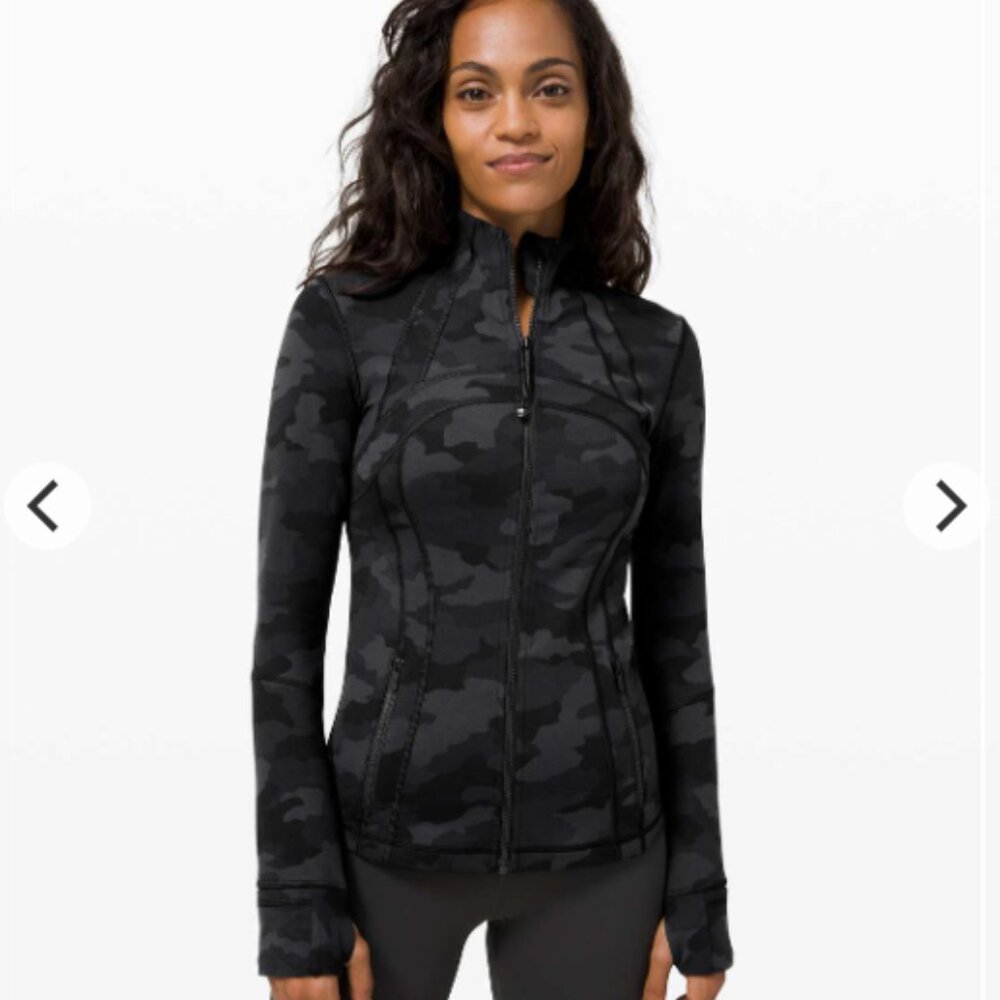 Lululemon Define Jacket Heritage 365 Camo Deep Coal Multi